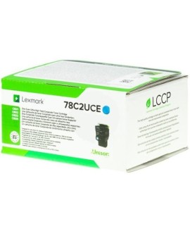 Lexmark Toner 78C2UCE Cyan