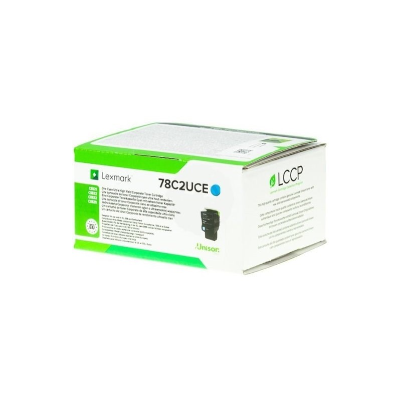 Lexmark Toner 78C2UCE Cyan