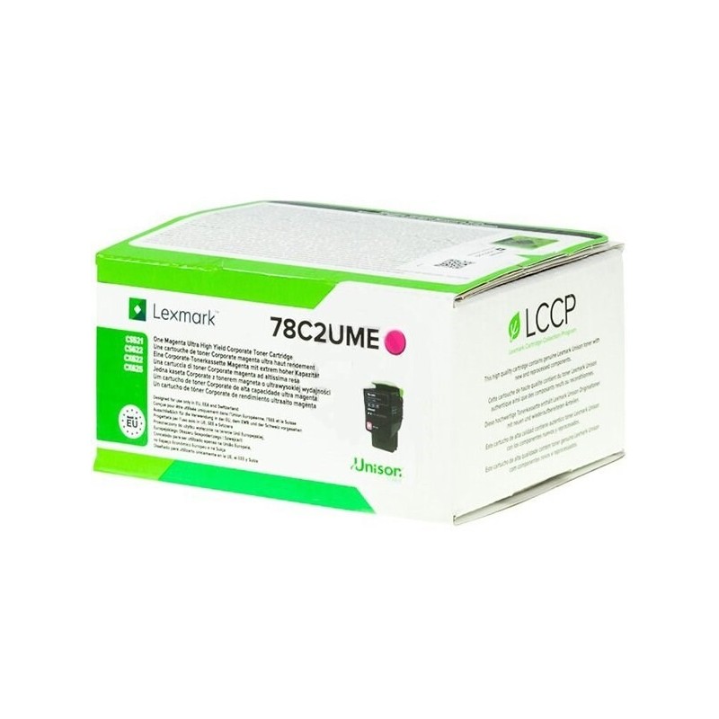 Lexmark Toner 78C2UME Magenta