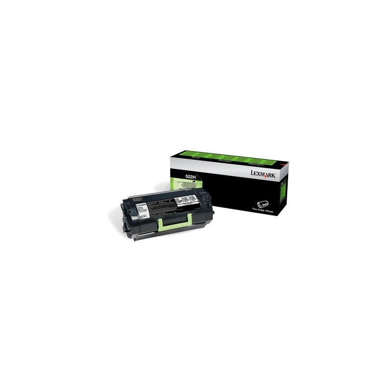 RET.PROGR.TONER CARTR.BLACK/522H BLACK 25K PGS F MS810