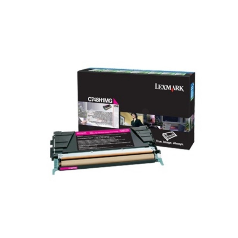 Lexmark C748H3MG kaseta z tonerem 1 szt. Oryginalny Purpurowy