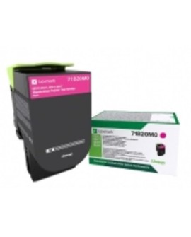 Lexmark 71B20M0 kaseta z tonerem 1 szt. Oryginalny Purpurowy