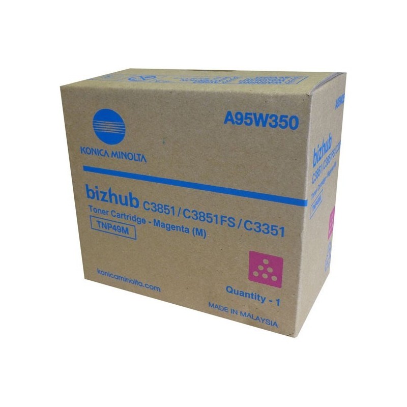 Konica-Minolta Toner TNP-49 A95W350 Magenta