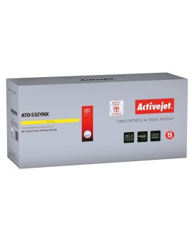 Activejet ATO-532YNX Toner (zamiennik OKI 46490605 Supreme 6000 stron żółty)
