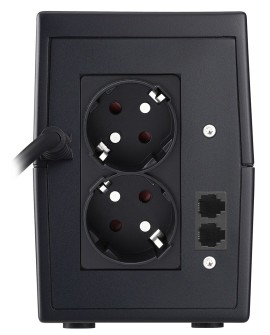 POWER WALKER UPS LINE-IN VI 650 SHL 650VA 2X SCHUKO, RJ11, USB, LCD