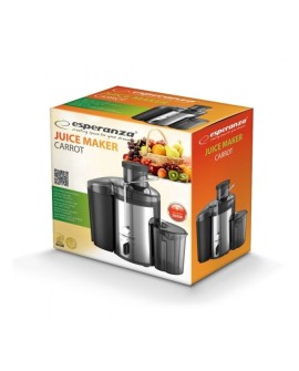 Sokowirówka Esperanza Carrot EKJ002 (500W kolor inox)