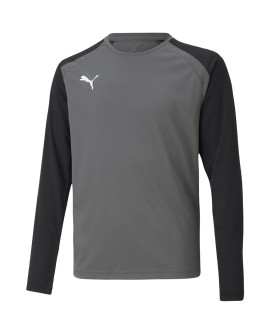 Bluza bramkarska dla dzieci Puma teamPACER GK LS Jersey szara 704939 43 152cm