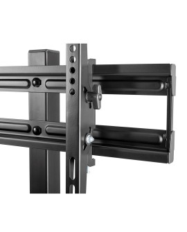 MACLEAN PROFESJONALNY NOWOCZESNY STAND DO TELEWIZORA Z PÓŁKĄ MAX 40KG MAX VESA 600X400 MC-865