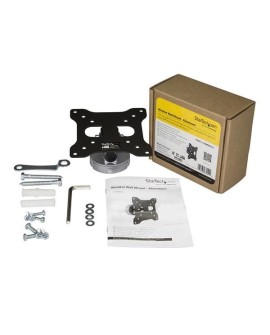 StarTech.com ARMWALL uchwyt / stojak do monitorów 68,6 cm (27") Ściana Czarny