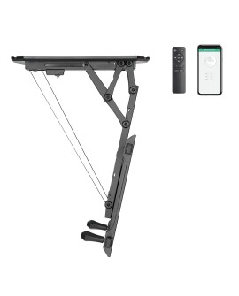 MACLEAN UCHWYT DO TV ELEKTRYCZNY SUFITOWY 32"-70" 35KG MC-880T