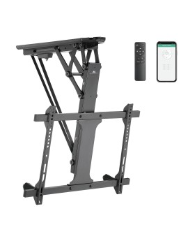 MACLEAN UCHWYT DO TV ELEKTRYCZNY SUFITOWY 32"-70" 35KG MC-880T