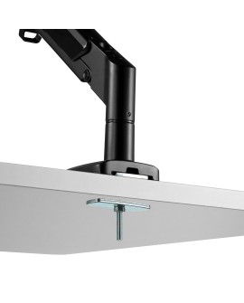 ERGO OFFICE UCHWYT BIURKOWY MONITORA ZE SPRĘŻYNĄ CZARNY ER-405B