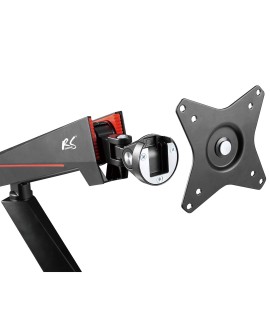 Uchwyt gamingowy na 2 monitory LCD NanoRS RS887 17-32" 2x 8kg (max 16kg) vesa 75x75 oraz 100x100