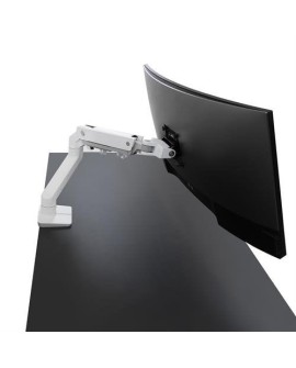 Ergotron HX Desk Monitor Arm Biały - uchwyt biurkowy do monitora