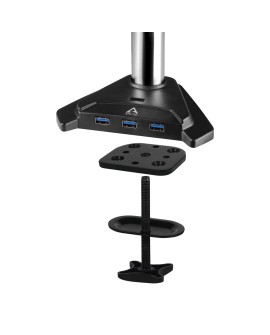 ARCTIC Z2-3D Gen 3 uchwyt / stojak do monitorów 86,4 cm (34") Biurko Czarny