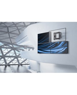 Neomounts WL95-800BL1 uchwyt do tablic informacyjnych 177,8 cm (70") Czarny