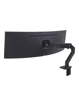 Ergotron HX DESK MONITOR ARM/WITH HD PIVOT MATTE BLACK