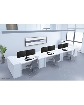 Neomounts FPMA-D550DDBLACK uchwyt / stojak do monitorów 81,3 cm (32") Biurko Czarny