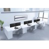 Neomounts FPMA-D550DDBLACK uchwyt / stojak do monitorów 81,3 cm (32") Biurko Czarny