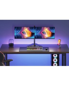 Neomounts FPMA-D550DDBLACK uchwyt / stojak do monitorów 81,3 cm (32") Biurko Czarny