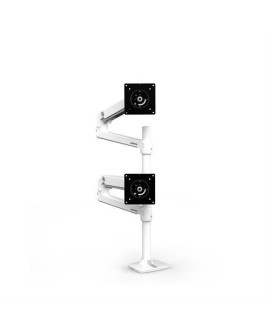 Ergotron LX DUAL STACKING ARM/TALL POLE BWT.