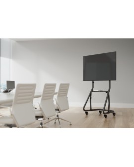 Neomounts NS-M3800BLACK uchwyt / stojak do monitorów 2,54 m (100") Podłoga Czarny
