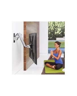 Ergotron INTERACTIVE TV ARM WALLMOUNT/30-55IN 8-18KG MIS-E/F POLISHED