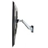 Ergotron INTERACTIVE TV ARM WALLMOUNT/30-55IN 8-18KG MIS-E/F POLISHED