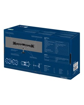 ARCTIC Z2 Pro (Gen 3) uchwyt / stojak do monitorów 86,4 cm (34") Biurko Czarny