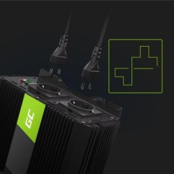 Green Cell power falownik do 12V to 230V 2000W/4000W modyfikowana sinusoida