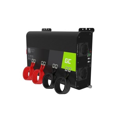 Green Cell power falownik do 12V to 230V 2000W/4000W czysta sinusoida