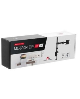 Uchwyt biurkowy do monitora Maclean MC-690 (biurkowy, Obrotowy, Uchylny 13" - 27" max. 8kg)