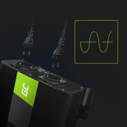 Green Cell power falownik do 12V to 230V 2000W/4000W czysta sinusoida