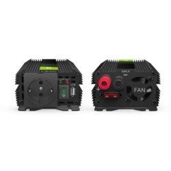 Green Cell power falownik do 24V to 230V 300W/600W modyfikowana sinusoida