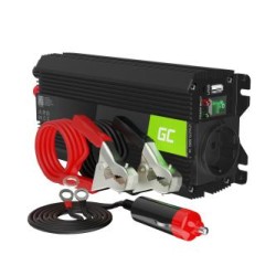 Green Cell power falownik do 24V to 230V 500W/1000W modyfikowana sinusoida