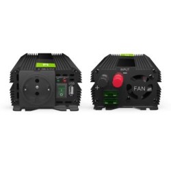 Green Cell power falownik do 24V to 230V 500W/1000W modyfikowana sinusoida