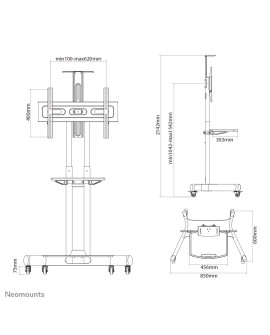 Neomounts by Newstar Select NM-M1700 190,5 cm (75") Czarny