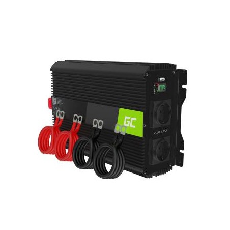 Green Cell power falownik do 12V to 230V 3000W/6000W modyfikowana sinusoida