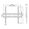 MACLEAN UCHWYT EKONOMICZNY TV 32-55" 45KG MC-938