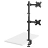 MACLEAN UCHWYT DO MONITORAMAX VESA 100X100, 13-27", 9KG, PODWÓJNY MC-967