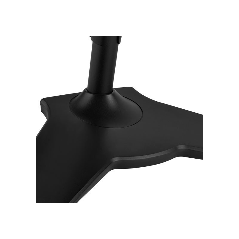 Silverstone ARM24BS uchwyt / stojak do monitorów 61 cm (24") Pręt Czarny