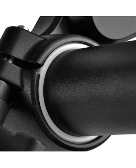 Silverstone ARM24BS uchwyt / stojak do monitorów 61 cm (24") Pręt Czarny