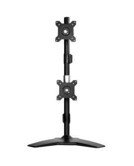 Silverstone ARM24BS uchwyt / stojak do monitorów 61 cm (24") Pręt Czarny