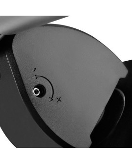 Silverstone ARM24BS uchwyt / stojak do monitorów 61 cm (24") Pręt Czarny