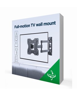 GEMBIRD UCHWYT ŚCIENNY LCD 23"-42" (OBRÓT I POCHYLENIE) VESA MAX 200 X 200MM, DO 30KG