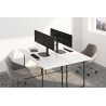 Neomounts FPMA-D865DBLACK uchwyt / stojak do monitorów 68,6 cm (27") Biurko Czarny