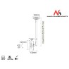 Uchwyt ścienny do telewizora Maclean MC-504S (Obrotowy, sufitowy, Uchylny - 42" max. 30kg)