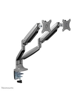 Neomounts NM-D750DSILVER uchwyt / stojak do monitorów 81,3 cm (32") Biurko Srebrny