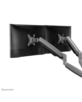 Neomounts NM-D750DSILVER uchwyt / stojak do monitorów 81,3 cm (32") Biurko Srebrny