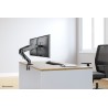 Neomounts DS70-700BL2 uchwyt / stojak do monitorów 68,6 cm (27") Biurko Czarny
